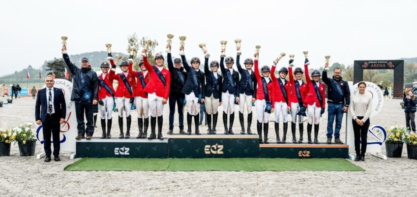 Gold, Silber und Bronze für Team Deutschland bei Nachwuchs-Nationenpreisen in Zduchovice