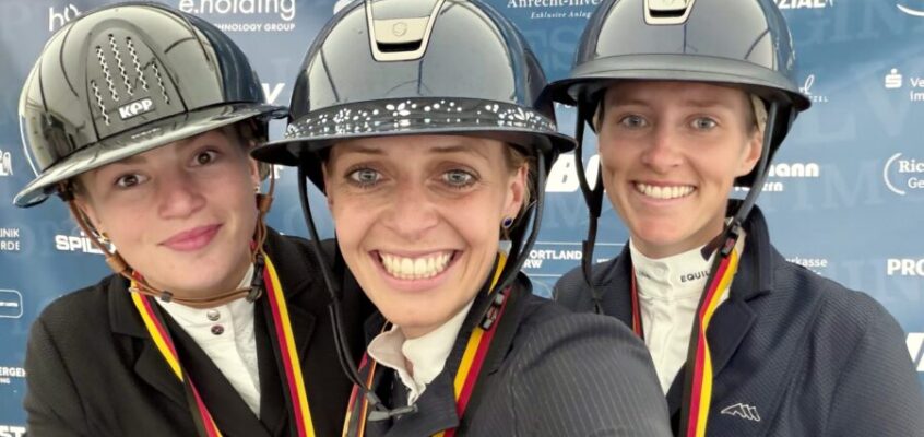 „Das ist auch eine Belohnung jahrelanger harter Arbeit!“ Laura Klaphake krönt sich zum 2. Mal zur Deutschen Meisterin